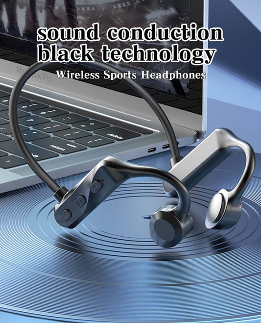 🎧🎧🎧 Przewodnictwo kostne Bezprzewodowe sportowe słuchawki Bluetooth do biegania