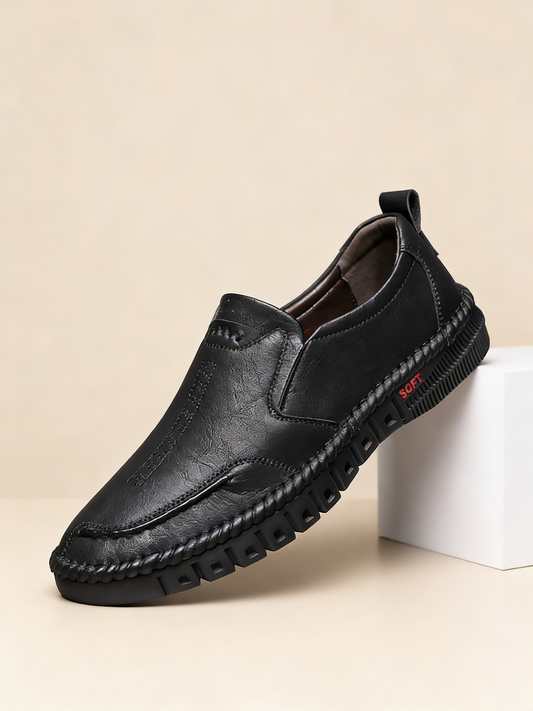 🏆😍30% zniżki!【39-44】Męskie buty sportowe na co dzień 2025 są wykonane z miękkiej skóry i mają miękką, antypoślizgową i oddychającą podeszwę.