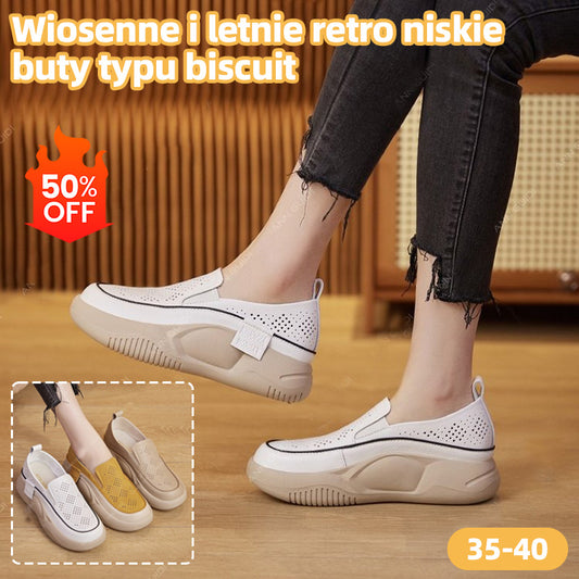 🔥【35-40】👟🎇Retro niskie buty biszkoptowe na wiosnę i lato 2026💖