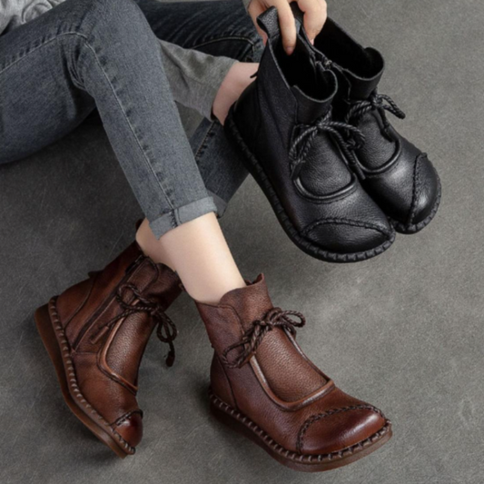 😍30% zniżki!【35-40】 Nowe, retro, miękkie skórzane buty, oddychające i wygodne