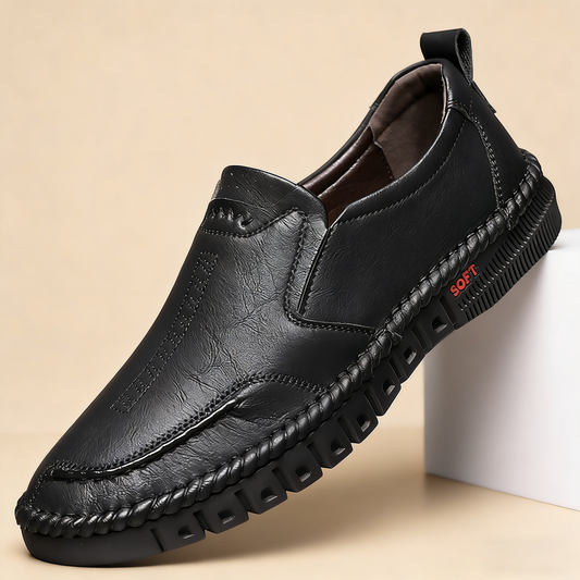 🏆😍30% zniżki!【39-44】Męskie buty sportowe na co dzień 2025 są wykonane z miękkiej skóry i mają miękką, antypoślizgową i oddychającą podeszwę.