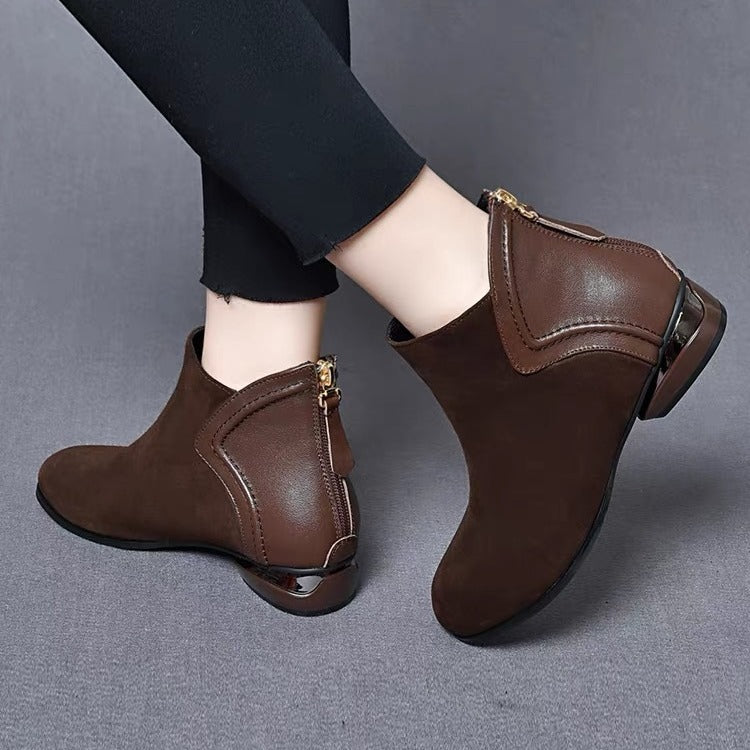 🔥😍30% zniżki!【35-41】Te nowe buty Martin na jesień/zimę 2026 r. są wykonane z najwyższej jakości skóry, mają okrągły nosek, niski obcas i są wygodne.