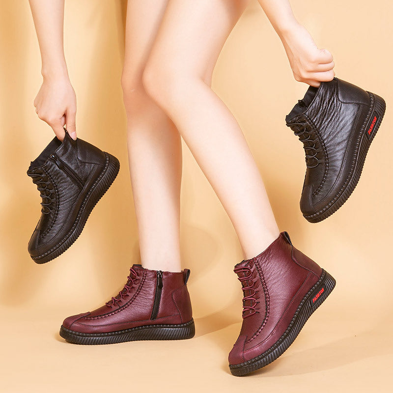 😍30% zniżki!【35-43】--1 para 129 zł.，Nowe botki z miękką podeszwą na jesień-zimę 2025, grube i ciepłe