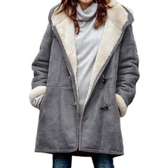 🥼🐏💖😍30% zniżki!【S-5XL】2026 Nowa modna i ciepła damska kurtka zamszowa z wełnianą podszewką, codzienna zimowa odzież wierzchnia