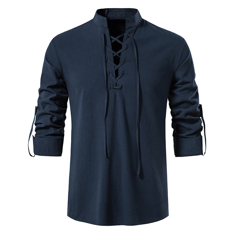 【Promocja 45% OFF】【S-3XL】Męska i oddychająca koszula z bawełny i lnu