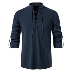 【Promocja 45% OFF】【S-3XL】Męska i oddychająca koszula z bawełny i lnu