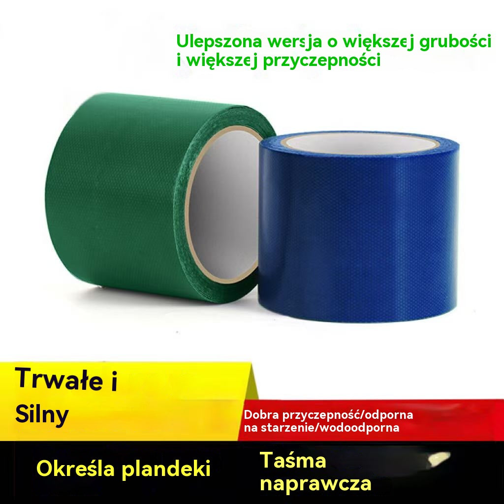 🔥Taśma plandekowa o wysokiej lepkości【8 cm x 5 m】💥Oferta ograniczona czasowo