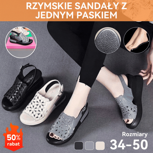 🔥30% ZNIŻKI🔥【Rozmiary 35-40】Sandały na platformie w stylu retro