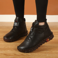 💥😍30% zniżki!💥【36-43】Nowe jesienno-zimowe damskie krótkie buty z miękką podeszwą z 2026 roku