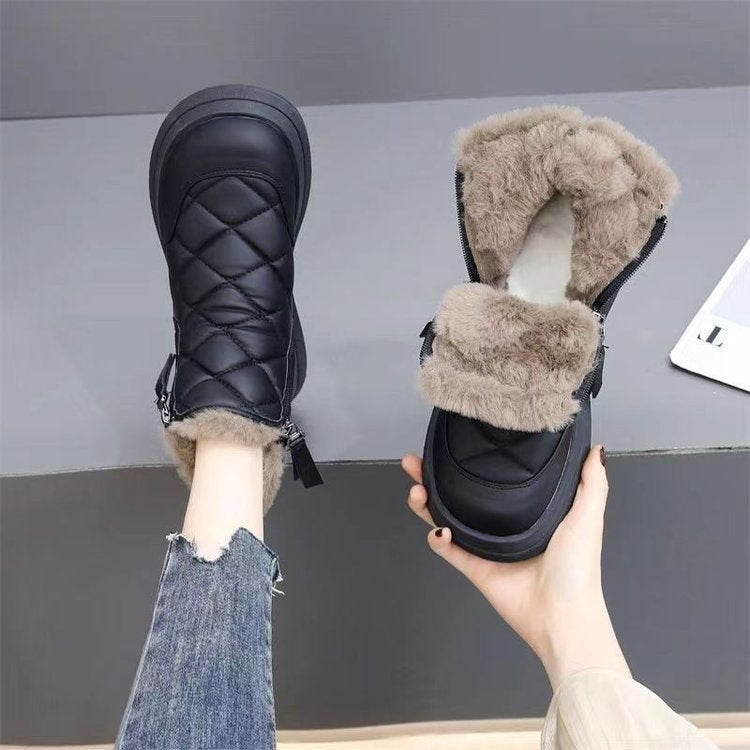 🍁👢【35-41】2026Nowe, ciepłe, wodoodporne, antypoślizgowe i stylowe buty z miękką podeszwą