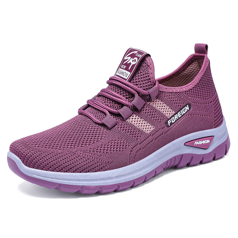 【36-41】Buty sportowe damskie👟Nowe oddychające buty do chodzenia po świeżym powietrzu z siateczki