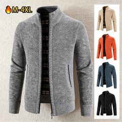🏆😍30% zniżki!❄️⛄️【M-3XL】Męski, swobodny, polarowy sweter rozpinany