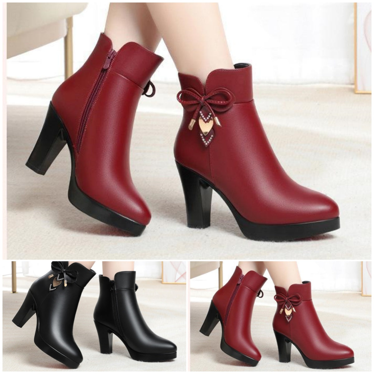 ✨👢【34-41】Nowy model wprowadzony na rynek! Modne i eleganckie damskie buty ze skóry naturalnej