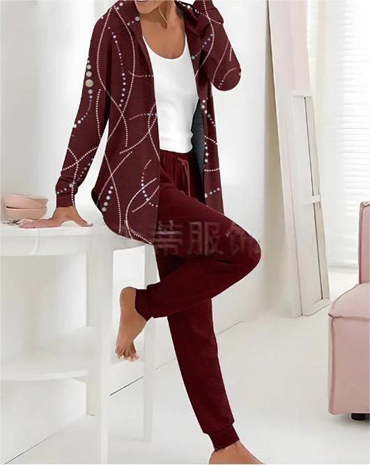 💃 Nowa oferta, kup 1 i otrzymaj 1 gratis 💖【S-3XL】 Nowy, prosty bawełniany komplet na jesień i zimę 2026