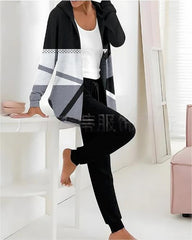 💃 Nowa oferta, kup 1 i otrzymaj 1 gratis 💖【S-3XL】 Nowy, prosty bawełniany komplet na jesień i zimę 2026