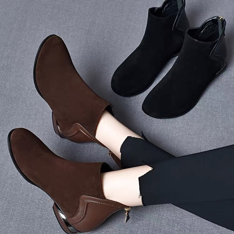 🔥😍30% zniżki!【35-41】Te nowe buty Martin na jesień/zimę 2026 r. są wykonane z najwyższej jakości skóry, mają okrągły nosek, niski obcas i są wygodne.