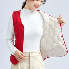 😍30% zniżki!🔥【M-5XL】Nowa, lekka, ciepła bezrękawnik na jesień i zimę