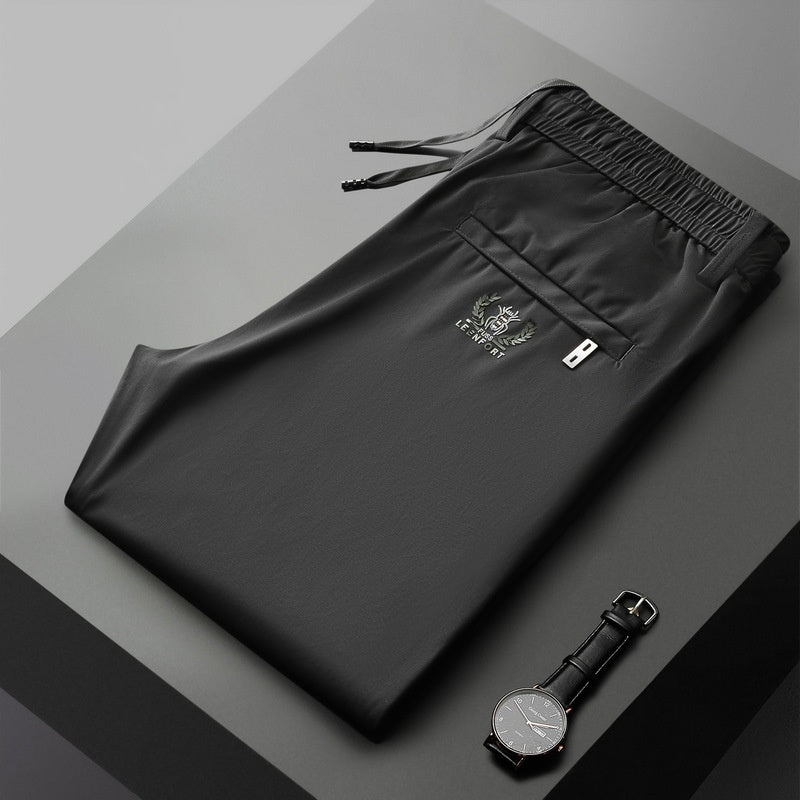 🔥【😍30% zniżki!】👖【40-115 kg】Nowe spodnie z elastycznego jedwabiu na wiosnę i lato