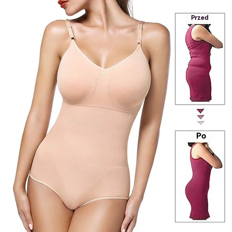 🔥【😍30% zniżki!】💖Jednoczęściowa, bezszwowa bielizna modelująca, noś ją i łatwo osiągnij szczupłą sylwetkę.