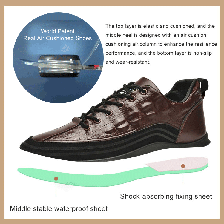 ⏰Ostatni dzień - 50% zniżki👞【38-48】Luksusowe włoskie trampki z nadrukiem krokodyla