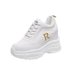 🎉【35-40】Podwyższające buty sportowe na co dzień, z miękką podeszwą zapewniającą wygodę chodzenia i stylowym wzornictwem, które łatwo dopasować do różnych strojów.