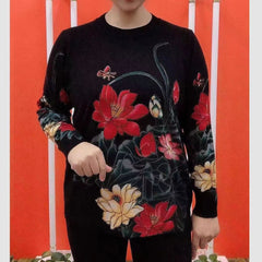 🔥👔❄️【M-4XL】2025 Jesień i zima ciepły długi sweter