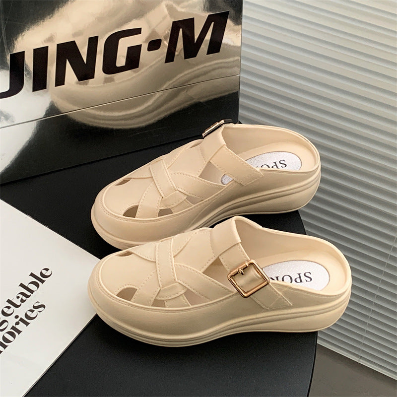 【36-41】 Lato 2026, nowy styl nude, wygodne i modne sandały