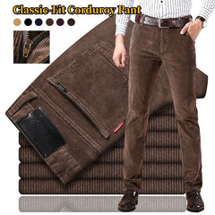 🔥【XS-6XL】🔥  Zimowe męskie spodnie sztruksowe, ciepłe i wygodne. Modne i uniwersalne