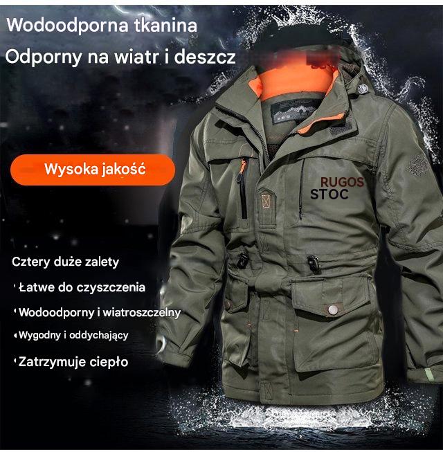 😍30% zniżki!【M-5XL】Męska kurtka outdoorowa, wodoodporna, wiatroszczelna, wytrzymała i długotrwała.