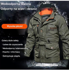 😍30% zniżki!【M-5XL】Męska kurtka outdoorowa, wodoodporna, wiatroszczelna, wytrzymała i długotrwała.