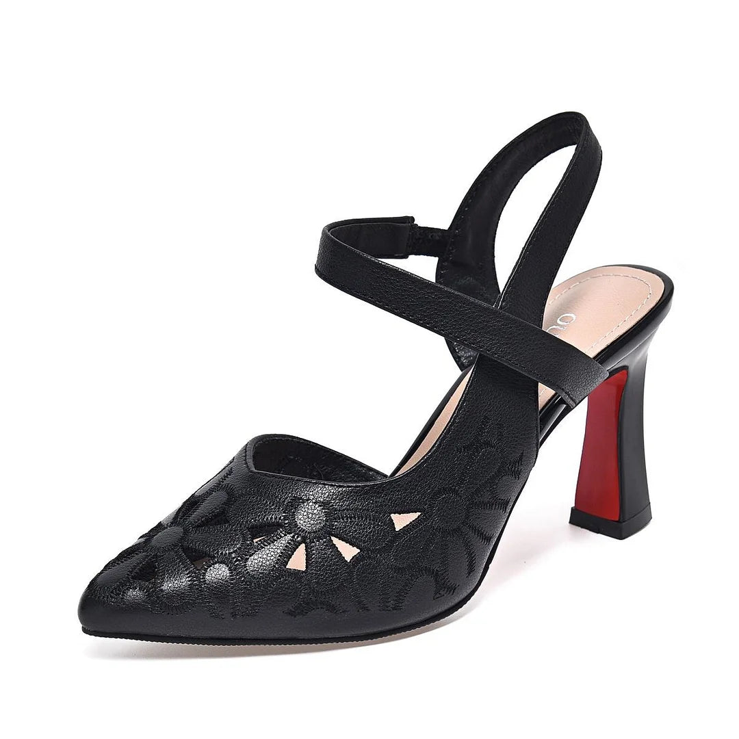 💥【35-41】🔥 Wygodne monochromatyczne szpilki z noskiem w szpic