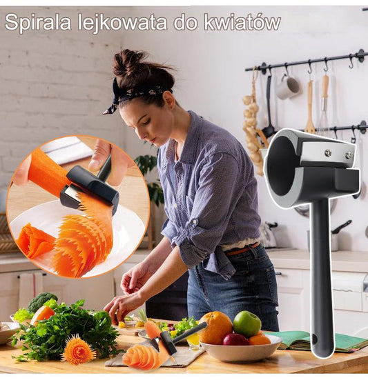 [Zestaw 3] Obieraczki do owoców i warzyw, gadżety kuchenne, kreatywne obieraczki do warzyw --- Wykonane ze stali nierdzewnej 304