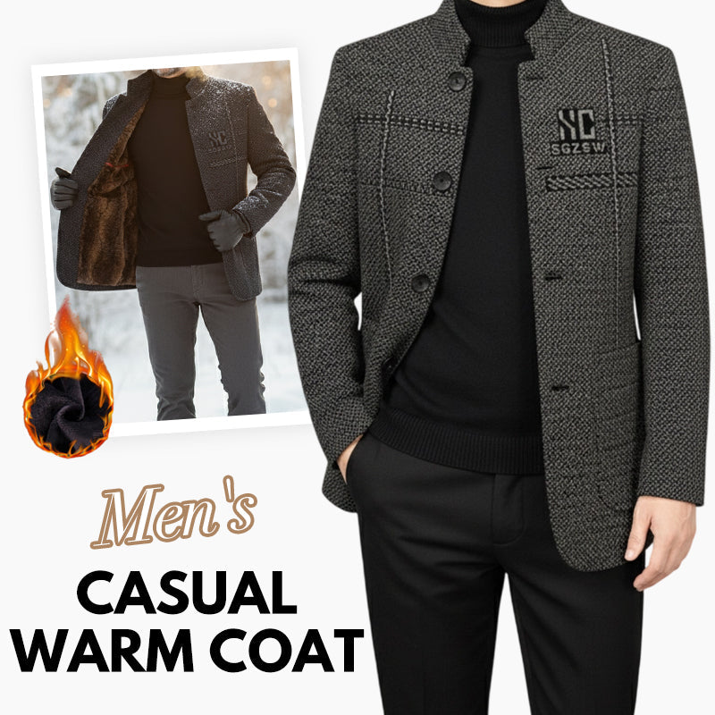 🧥 【M-4XL】Wysokiej jakości nowa męska kurtka zimowa – ocieplana i ciepła, wygodna i uniwersalna 【40-90KG】