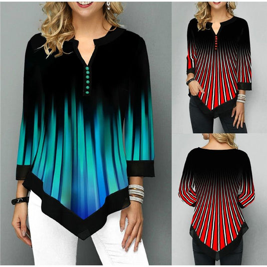 💞【S-5XL】 2026 nowe koszule z modnymi nadrukami na jesień i zimę