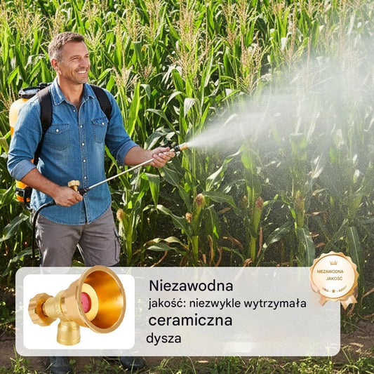 💦🔥Specjalna oferta ograniczona czasowo🔥Mosiężna dysza opryskiwacza rolniczego z regulowaną dyszą 🌾