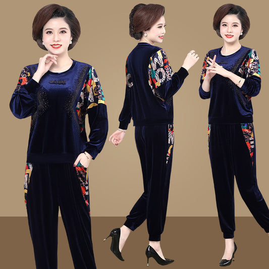 50%OFF！【Top + spodnie】--1 zestaw 119 zł.， Dwuczęściowy modny strój sportowy dla kobiet