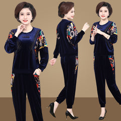 50%OFF！【Top + spodnie】--1 zestaw 119 zł.， Dwuczęściowy modny strój sportowy dla kobiet