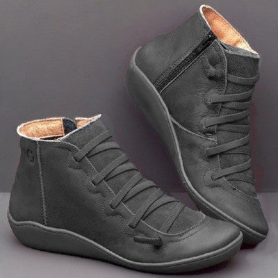 【35-43】Nowe buty damskie duży rozmiar krótkie Casual Boots