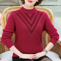 🔥😍30% zniżki!【M-4XL】Zimowy nowy sweter dzianinowy z polaru, gruby, ciepły kaszmir