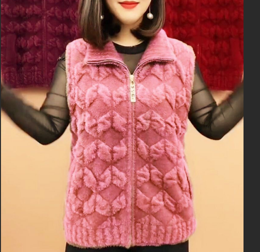 😍30% zniżki!【S-5XL】Ciepła kamizelka z polaru z norek, która łączy styl i ciepło