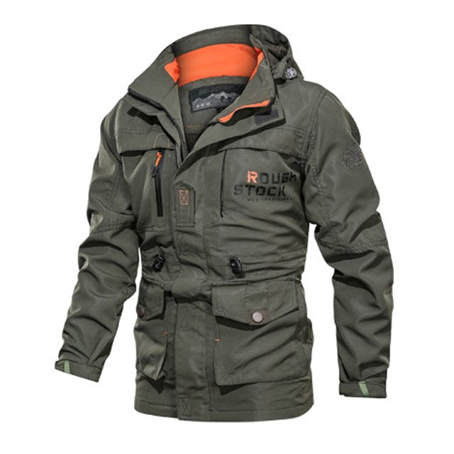😍30% zniżki!【M-5XL】Męska kurtka outdoorowa, wodoodporna, wiatroszczelna, wytrzymała i długotrwała.
