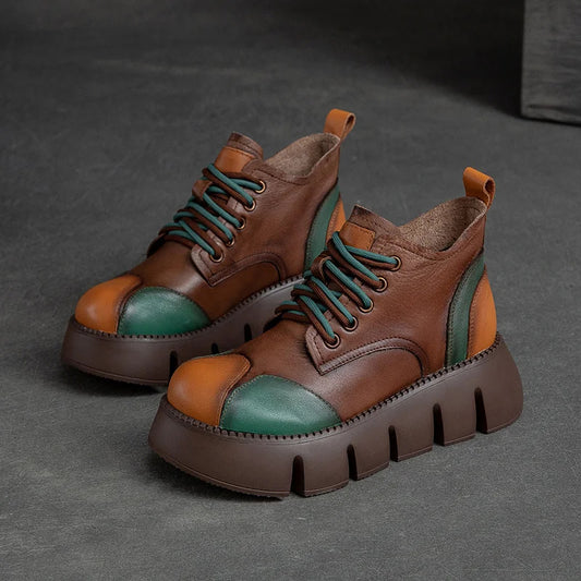 😍30% zniżki!【Rozmiary 35-40】2026 Jesień/zima Nowe buty retro, harmonijne kolory, uniwersalne i stylowe