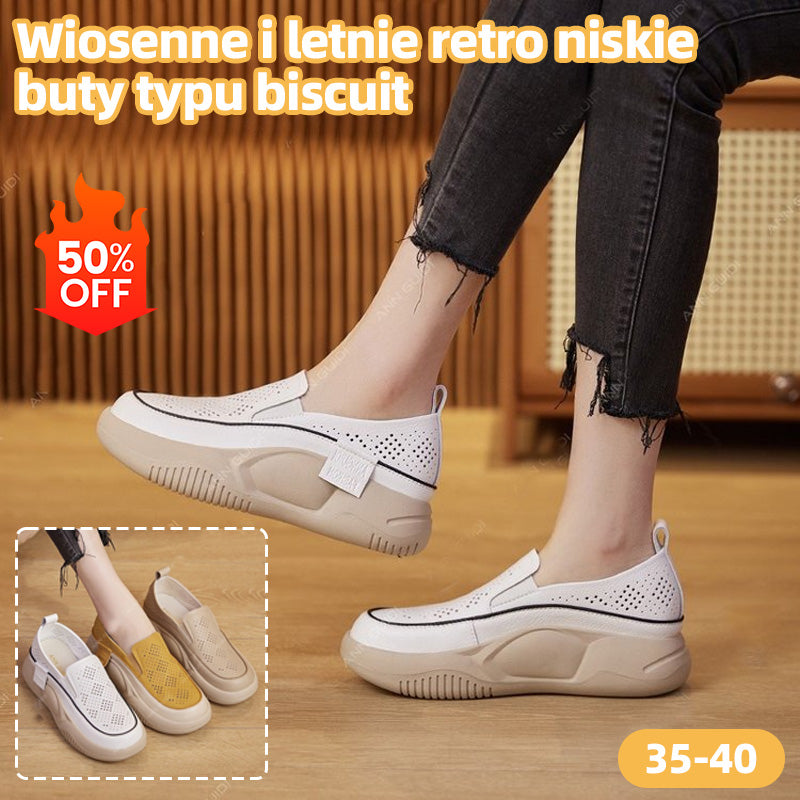 🔥【35-40】👟🎇Retro niskie buty biszkoptowe na wiosnę i lato 2026💖
