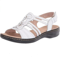 【🏆 Najlepiej sprzedający się przedmiot】🥰【Rozmiary 35-43】Nowe letnie sandały plażowe damskie w stylu europejskim – płaskie, z odkrytymi palcami