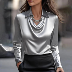 🔥🍁【Jesienna nowość】【S-3XL】🌷Nowa prosta i elegancka koszula damska