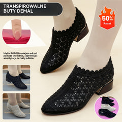 【35-41】2026 Modne damskie buty na niskim obcasie，Wygodne buty damskie