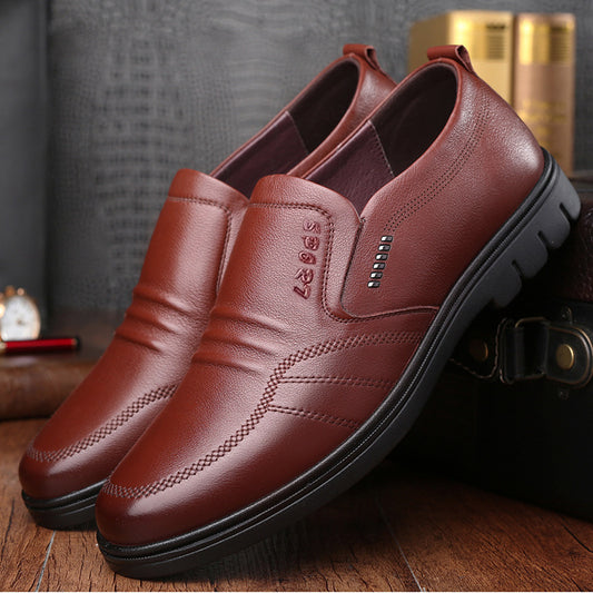 😍30% zniżki!🔥【39-44】Meskie skorzane buty biznesowe