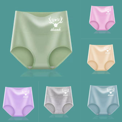 💖Ostatni dzień na 50% zniżki – 【Zestaw 6 sztuk】M-3XL，Wysoki stan, podnoszenie bioder, wysokiej jakości bawełna✨️ (45–95 kg)
