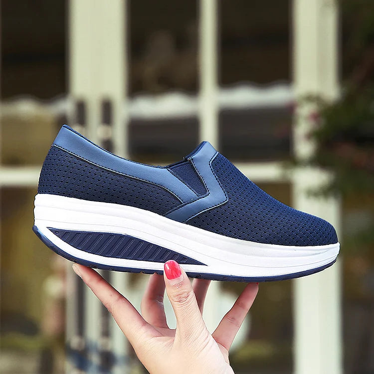 🔥【35-42】Damskie buty na co dzień z grubej podeszwy z siatki