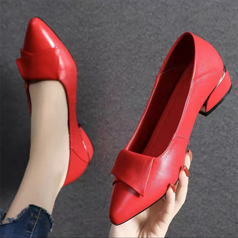 🔥🔥【Nowe modne buty damskie na rok 2026】🥿💥【Rozmiary 35-40】Nowe płaskie buty z miękkiej skóry, antypoślizgowe, wygodne i oddychające, modne i uniwersalne.